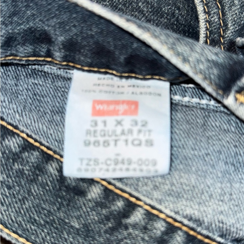 Men’s Wrangler Blue Denim Jeans, 2 pair *bundle* - Picture 9 of 9